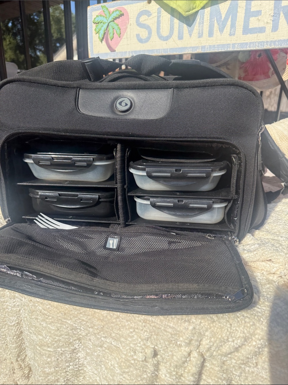 Six Pack Rare "Travel Gym /Briefcase Limited Editionmeal prep laptop airport bag